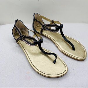 Seychelles Anthropologie sandals shoes thong size 11 back zipper